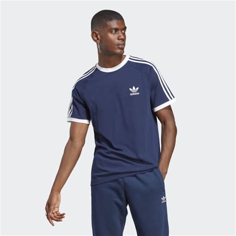 adidas original 3 stripe t shirt|adicolor 3 stripes tee.